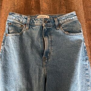 Abercrombie & Fitch Light Blue High Rise Jeans